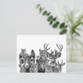 ソノラン砂漠の南西の動物 ポストカード (スタンド正面)