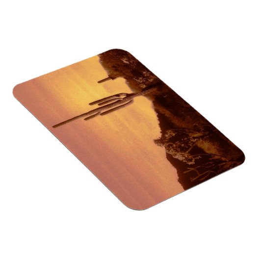 ソノラン砂漠の夕日 マグネット (右側)