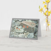 ソノラン砂漠グリーティングカードまたはノートカード カード (黄色い花)