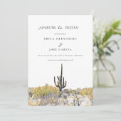 ソノラン砂漠フラットApartar la fecha!カード セーブザデート (スタンド正面)