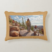 ソノラン砂漠先住民 アクセントクッション (正面)