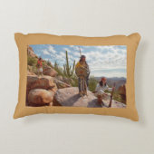 ソノラン砂漠先住民 アクセントクッション (裏面)