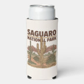 ソノラン砂漠猿楽国立公園 スリム缶クーラー (Seltzer正面)
