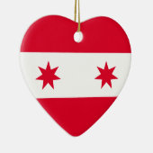 ソノラ、メキシコの旗の共和国 セラミックオーナメント (右)