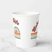 ソバーライフ紙カップ回収お祝い 紙コップ (左)