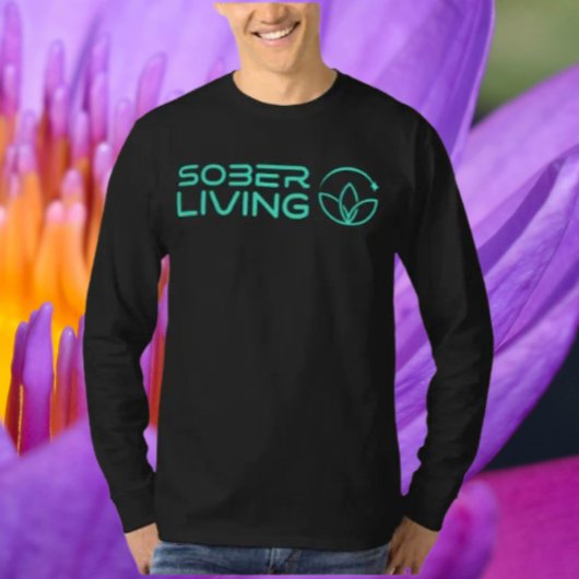 ソバー&輝く - Lotus Power長袖 Tシャツ