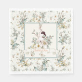 ソバ素朴ニーは1人フローラガールコテージコア スタンダードランチョンナプキン (正面)