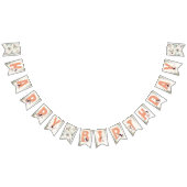 ソバ素朴ニーは1人フローラガールコテージコア バンティングフラッグ (全)