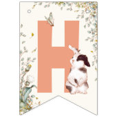 ソバ素朴ニーは1人フローラガールコテージコア バンティングフラッグ (第2の旗)