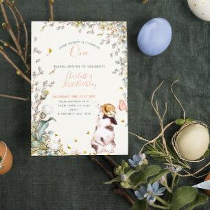 ソバ素朴ニーは1人フローラガールコテージコア 招待状