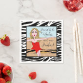 ソバ誇りを持ったー&衣服パンティ! スタンダードカクテルナプキン (インサイチュ)