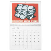 ソビエトポスター カレンダー (3月 2026)
