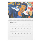 ソビエトポスター カレンダー (2月 2027)