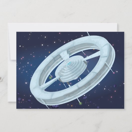 ソビエト宇宙ステーション 招待状 (正面)