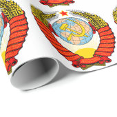 ソビエト懇親会の紋章付き外衣 ラッピングペーパー (ロールコーナー)