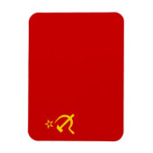 ソビエト社会主義共和国連邦の旗 マグネット (縦)