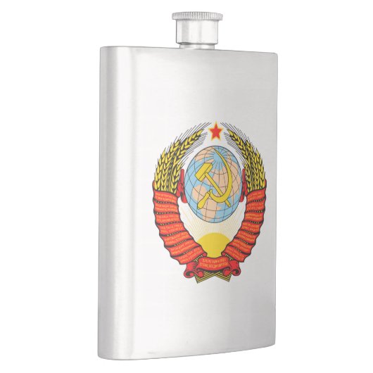 ソビエト社会主義共和国連邦ソビエト連邦の紋章付き外衣 フラスク (右)