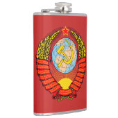 ソビエト社会主義共和国連邦ソビエト連邦の紋章付き外衣 フラスク (右)