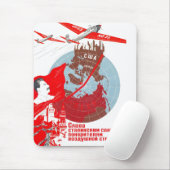 ソビエト社会主義共和国連邦CCCPの冷戦のソビエト連邦のプロパガンダポスター マウスパッド (マウス)