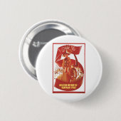 ソビエト社会主義共和国連邦CCCPの冷戦のソビエト連邦のプロパガンダポスター 缶バッジ (正面&裏面)