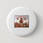 ソビエト社会主義共和国連邦CCCPの冷戦のソビエト連邦のプロパガンダポスター 缶バッジ (正面)