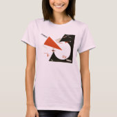 ソビエト社会主義共和国連邦CCCPの冷戦のソビエト連邦のプロパガンダポスター Tシャツ (正面)