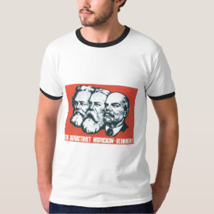 ソビエト社会主義共和国連邦CCCPの冷戦のソビエト連邦のプロパガンダポス Tシャツ