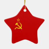 ソビエト連邦の旗 セラミックオーナメント (裏面)