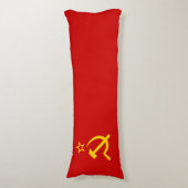 ソビエト連邦の旗 ボディピロー (正面縦)