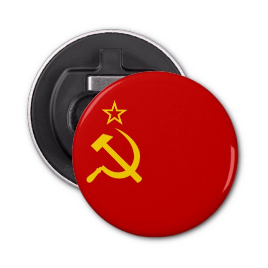 ソビエト連邦の旗 栓抜き (正面)