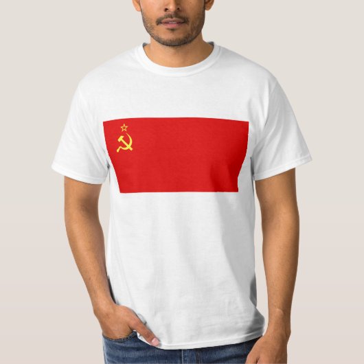 ソビエト連邦の旗 Tシャツ (正面)