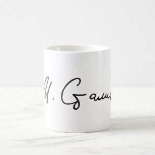 ソビエト連邦の首相のヨシフ・スターリン署名 コーヒーマグカップ