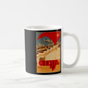 ソビエト オデッサ ウクライナ CCCP USSR ヴィンテージ ポスター コーヒーマグカップ
