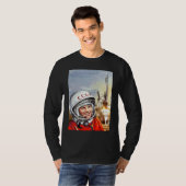 ソビエト ガガーリン コスモノート 宇宙 プログラム ヴィンテージ CCC Tシャツ (正面フル)