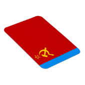ソビエト ロシア 国旗, USSR, CCCP, 共産主義, レーニン マグネット (右側)