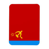 ソビエト ロシア 国旗, USSR, CCCP, 共産主義, レーニン マグネット (縦)