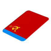 ソビエト ロシア 国旗, USSR, CCCP, 共産主義, レーニン マグネット (左側)