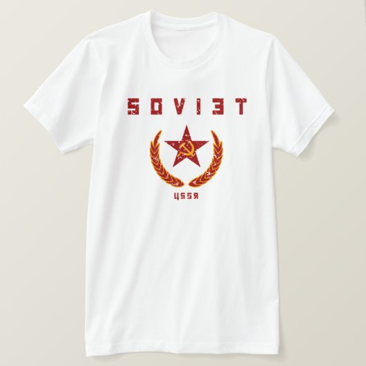 ソビエト USSR Tシャツ (デザイン正面)