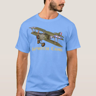 ソピースキャメルWW1ファイター飛行機ブリティッシュビプレーンAi Tシャツ
