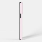 ソフかわいらしトピンクと赤面 iPhoneケース (右側面)