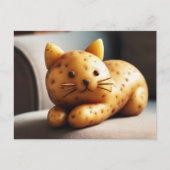 ソファおもしろいーのポテトキャットラウンジ ポストカード (正面)