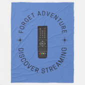 ソファおもしろいーまたはソファ用ブランケット フリースブランケット (正面)