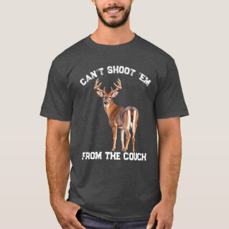 ソファから撃てない Tシャツ