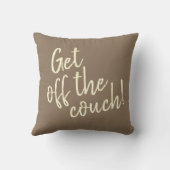 ソファから離れろ！ クッション (裏面)