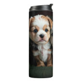 ソファすごいーにかわいい子犬2 タンブラー (回転左)