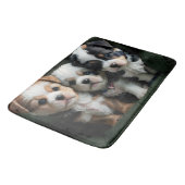 ソファすごいーにかわいい子犬2 バスマット (アングル)