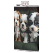 ソファすごいーにかわいい子犬2 フラスク (左)