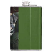 ソファすごいーにかわいい子犬2 フラスク (裏面)