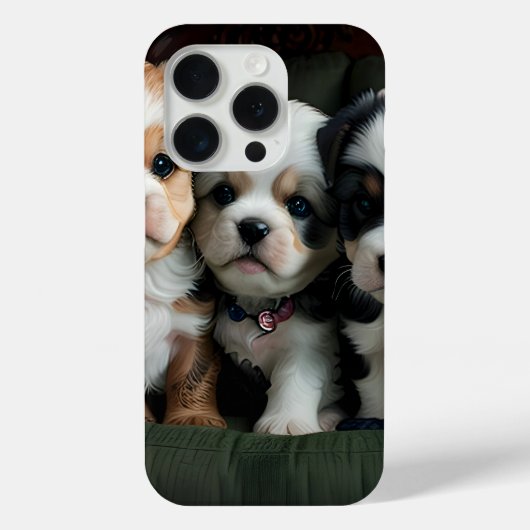 ソファすごいーにかわいい子犬2 Case-Mate iPhoneケース (裏面)