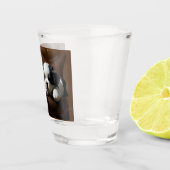 ソファすごいーの可愛い子犬1 ショットグラス (右)